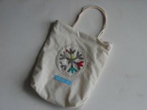 calico gift bag